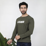 Men's Full Sleeves T-Shirt - Olive, Men's T-Shirts & Polos, Chase Value, Chase Value