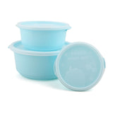 Belli Plastic Ultra Crisper Box 3 in 1 Set - Cyan, Storage Boxes, Chase Value, Chase Value