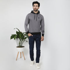 Eminent Men's Full Sleeves Sweat Shirt - Grey