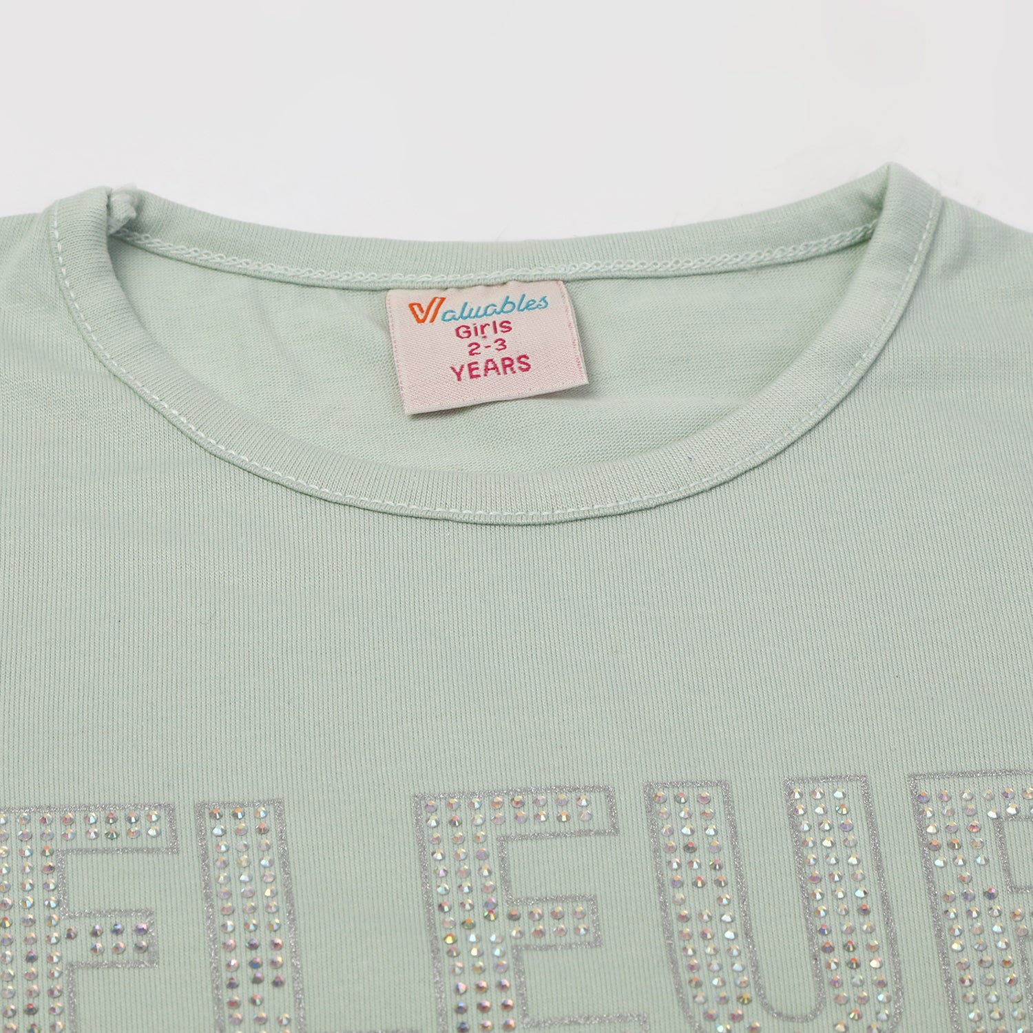 Girls Half Sleeves Short Suit - Sea Green, Girls Suits, Chase Value, Chase Value