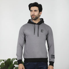 Eminent Men's Full Sleeves Sweat Shirt - Grey