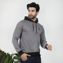 Eminent Men's Full Sleeves Sweat Shirt - Grey