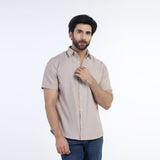 Eminent Men's Casual Half Sleeves Shirt - Beige, Men's Shirts, Eminent, Chase Value