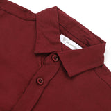 Boys Chambray Casual Full Sleeves Shirt - Maroon, Boys Shirts, Chase Value, Chase Value