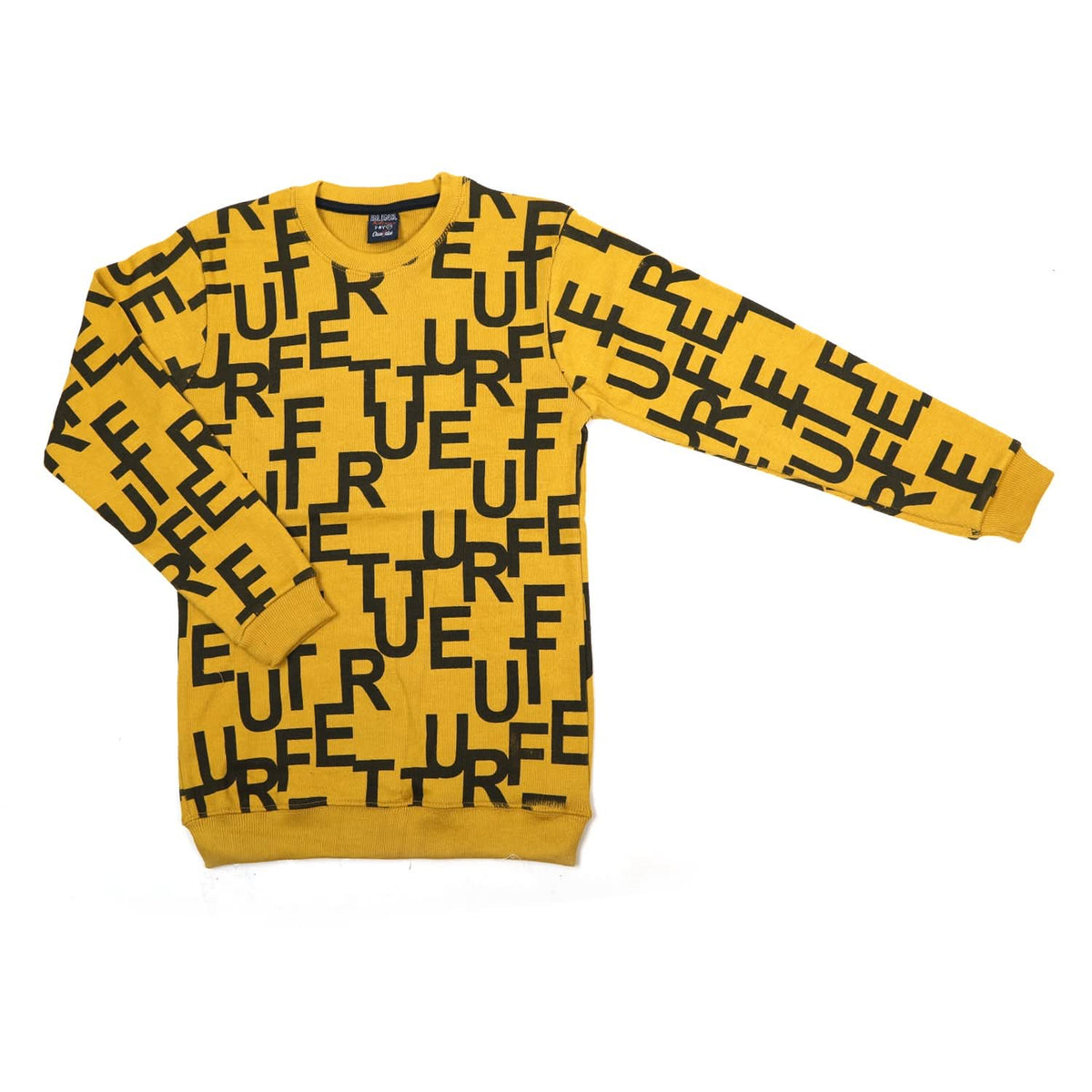 Boys Sweat Shirt - Yellow, Boys Hoodies & Sweat Shirts, Chase Value, Chase Value