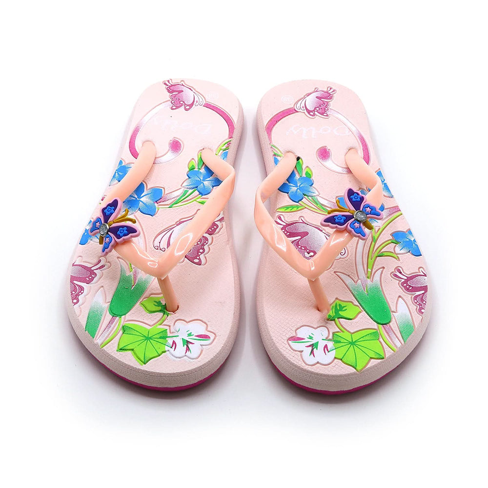 Women's Flip Flop Slipper - Peach, Women Slippers, Chase Value, Chase Value