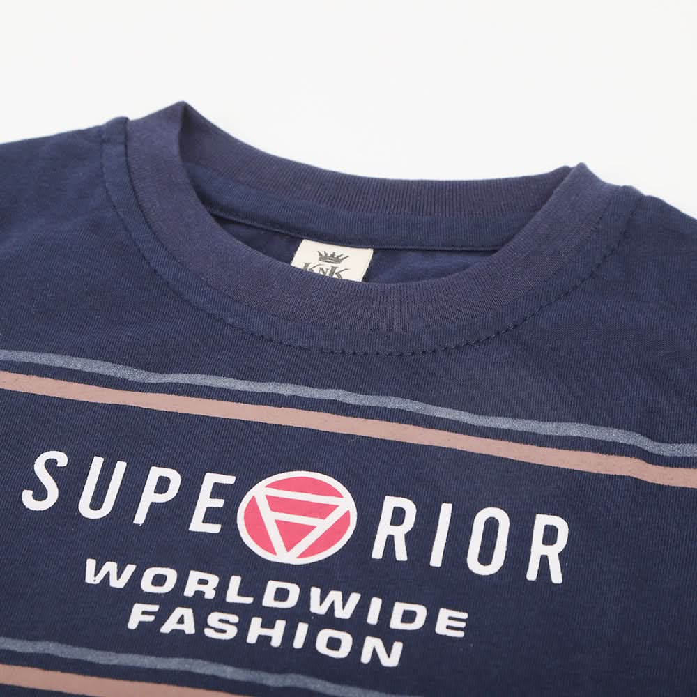 Boys Half Sleeves T-Shirt - Navy Blue, Boys T-Shirts, Chase Value, Chase Value