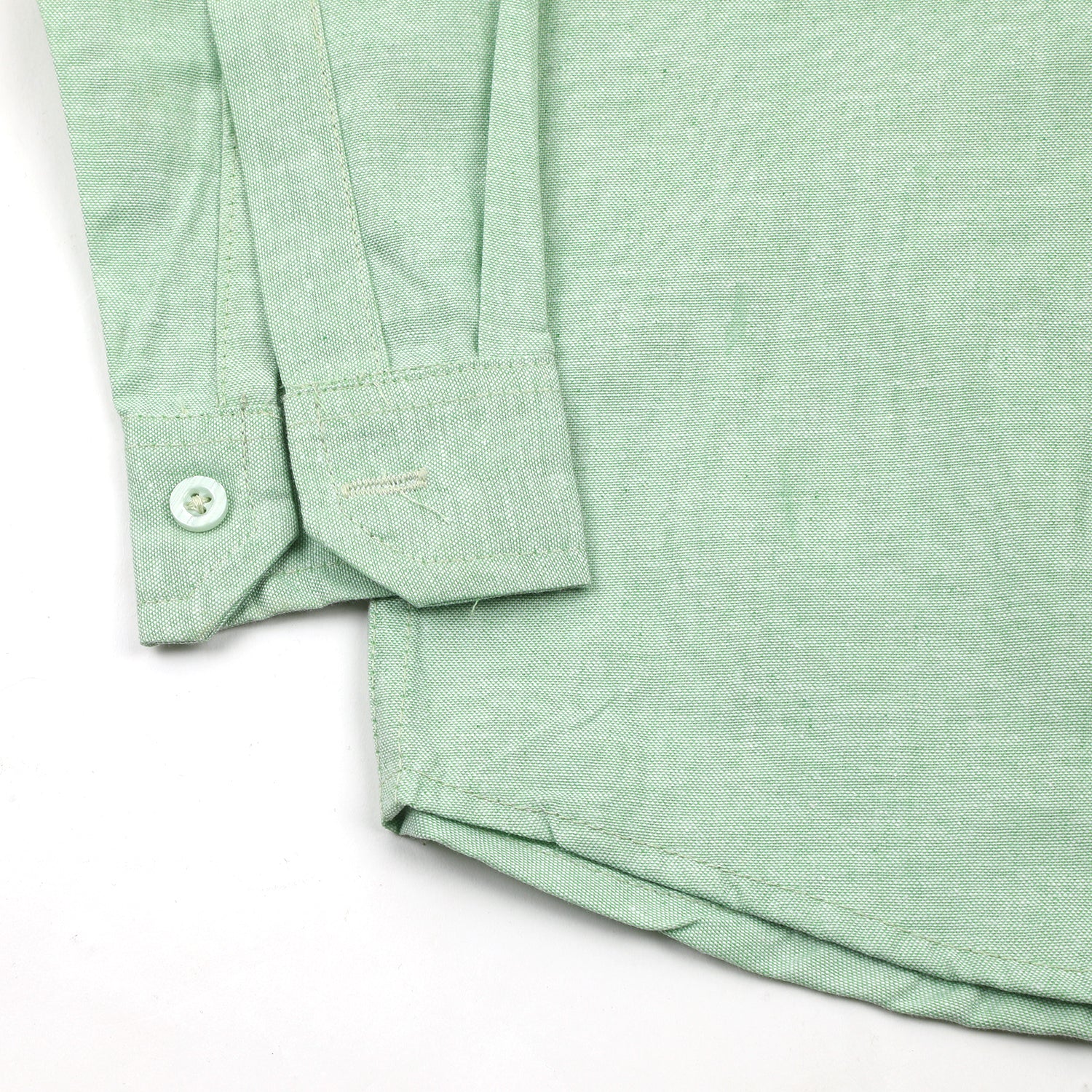 Boys Chambray Casual Full Sleeves Shirt - Ice Green, Boys Shirts, Chase Value, Chase Value