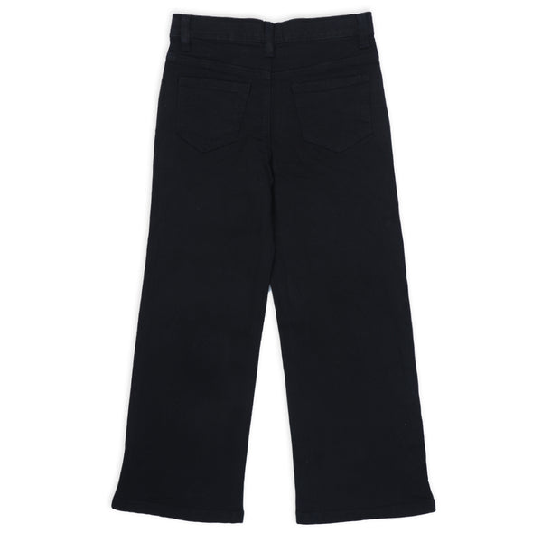 Eminent Girls Denim Pant - Black