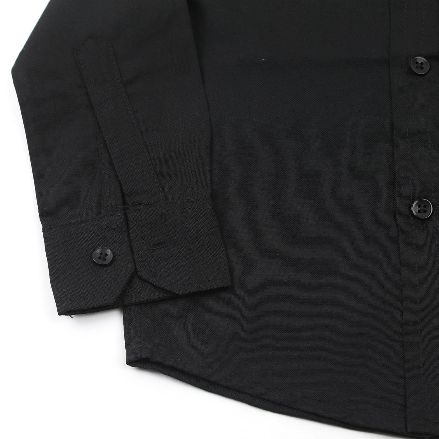 Boys Chambray Casual Full Sleeves Shirt - Black, Boys Shirts, Chase Value, Chase Value