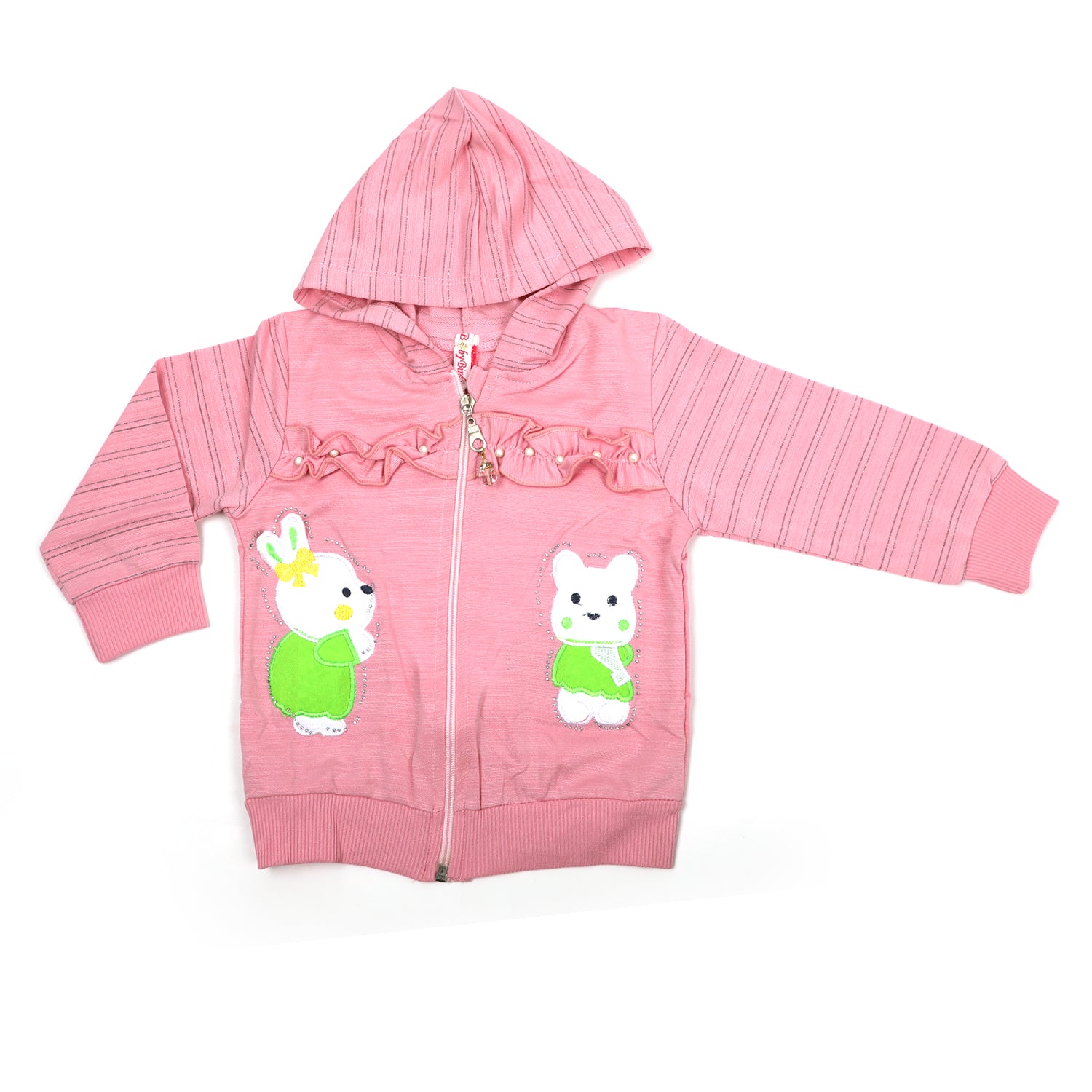 Girls Full Sleeves Tight Suit - Pink, Girls Suits, Chase Value, Chase Value