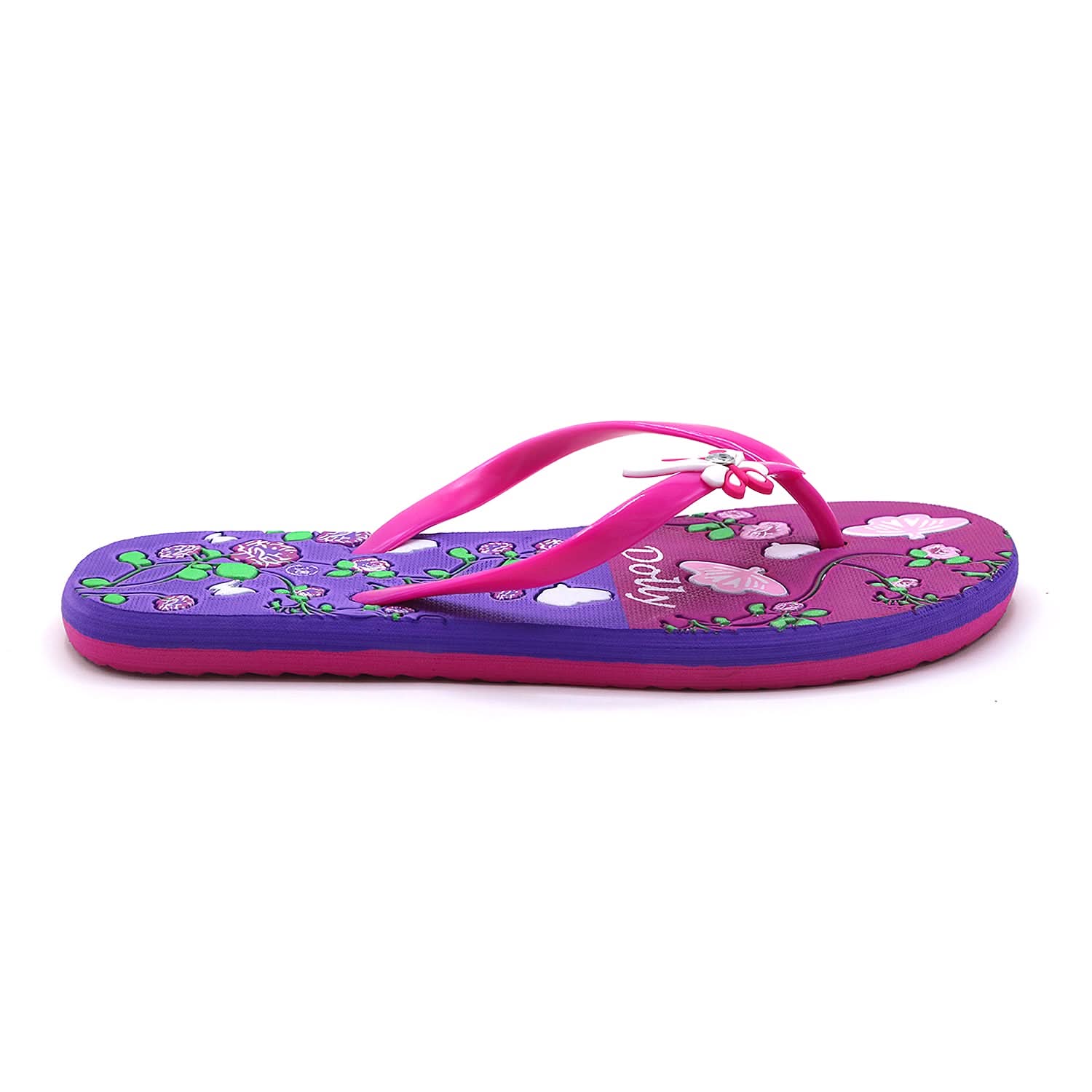 Women's Flip Flop Slipper - Dark Pink, Women Slippers, Chase Value, Chase Value