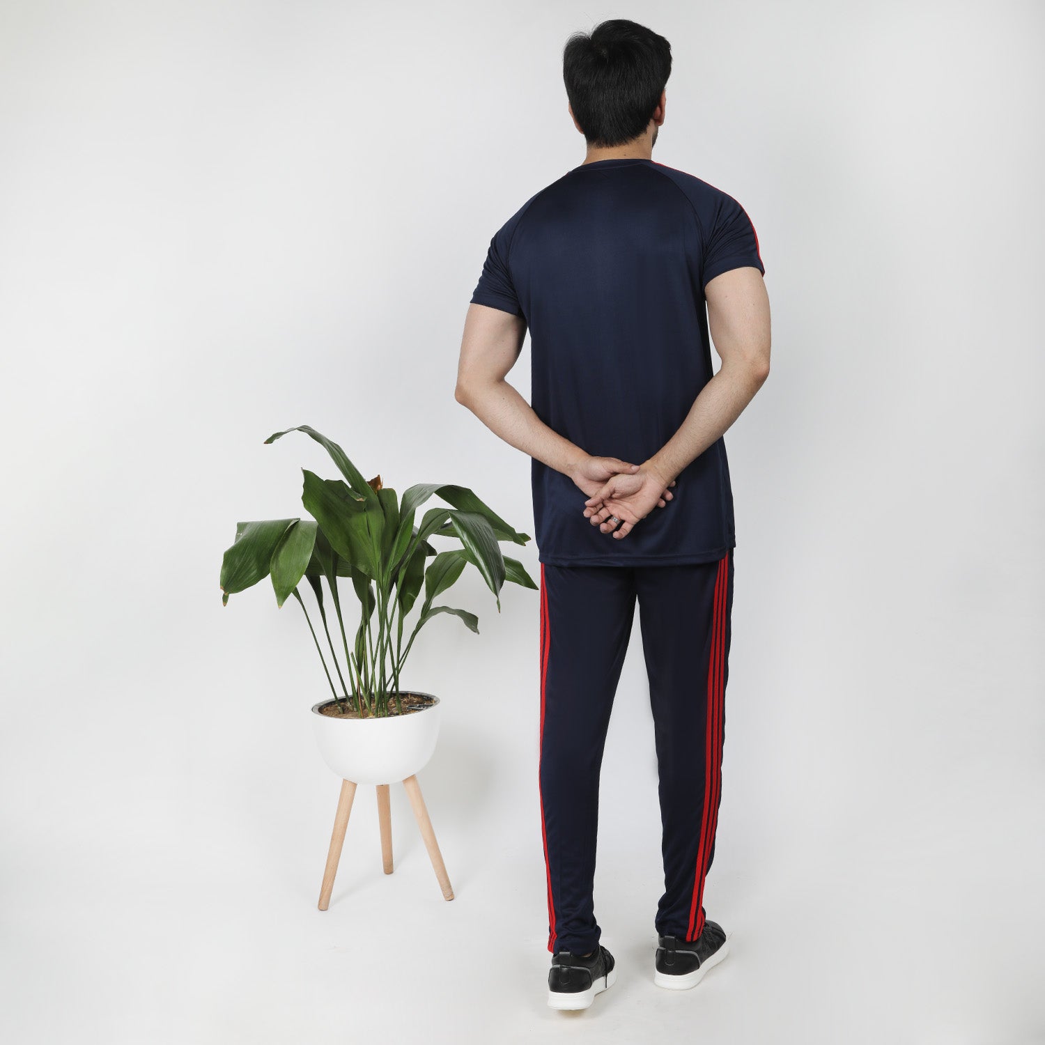 Men's Half Sleeves Track Suit - Navy Blue, Men's Track Suits, Chase Value, Chase Value