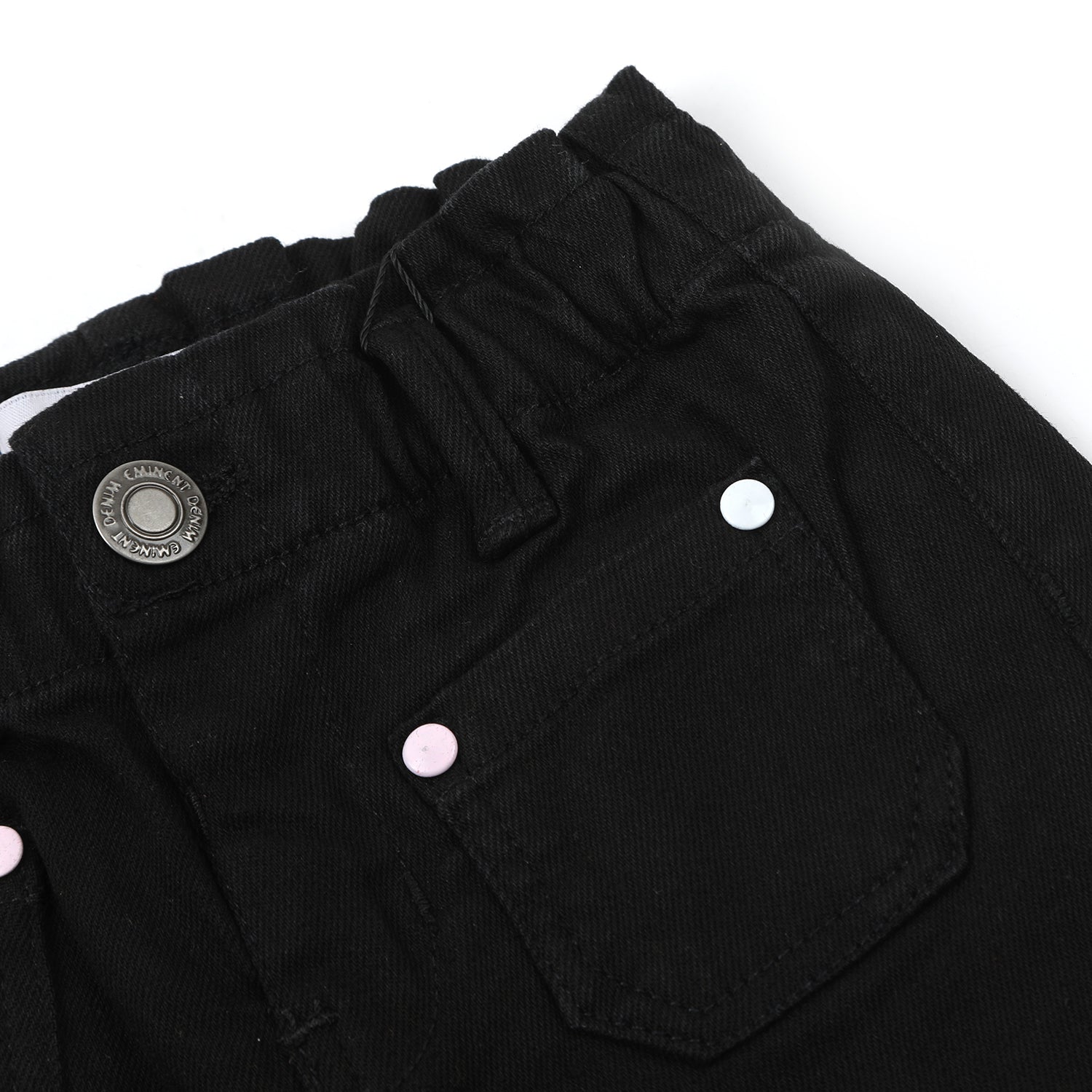 Eminent Newborn Girls Denim Pant - Black, Newborn Boys Shorts & Pants, Eminent, Chase Value