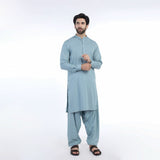 Valuable Men's Slim Fit Shalwar Suit - Slate Grey, Men's Shalwar Kameez, Chase Value, Chase Value