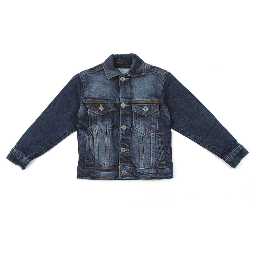 Boys Denim Jacket - Dark Blue