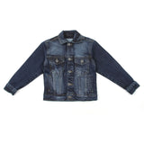 Boys Denim Jacket - Dark Blue, Boys Jackets & Blazers, Chase Value, Chase Value