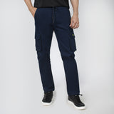 Men's Revolt Cargo Trouser - Navy Blue, Men's Lowers & Sweatpants, Chase Value, Chase Value