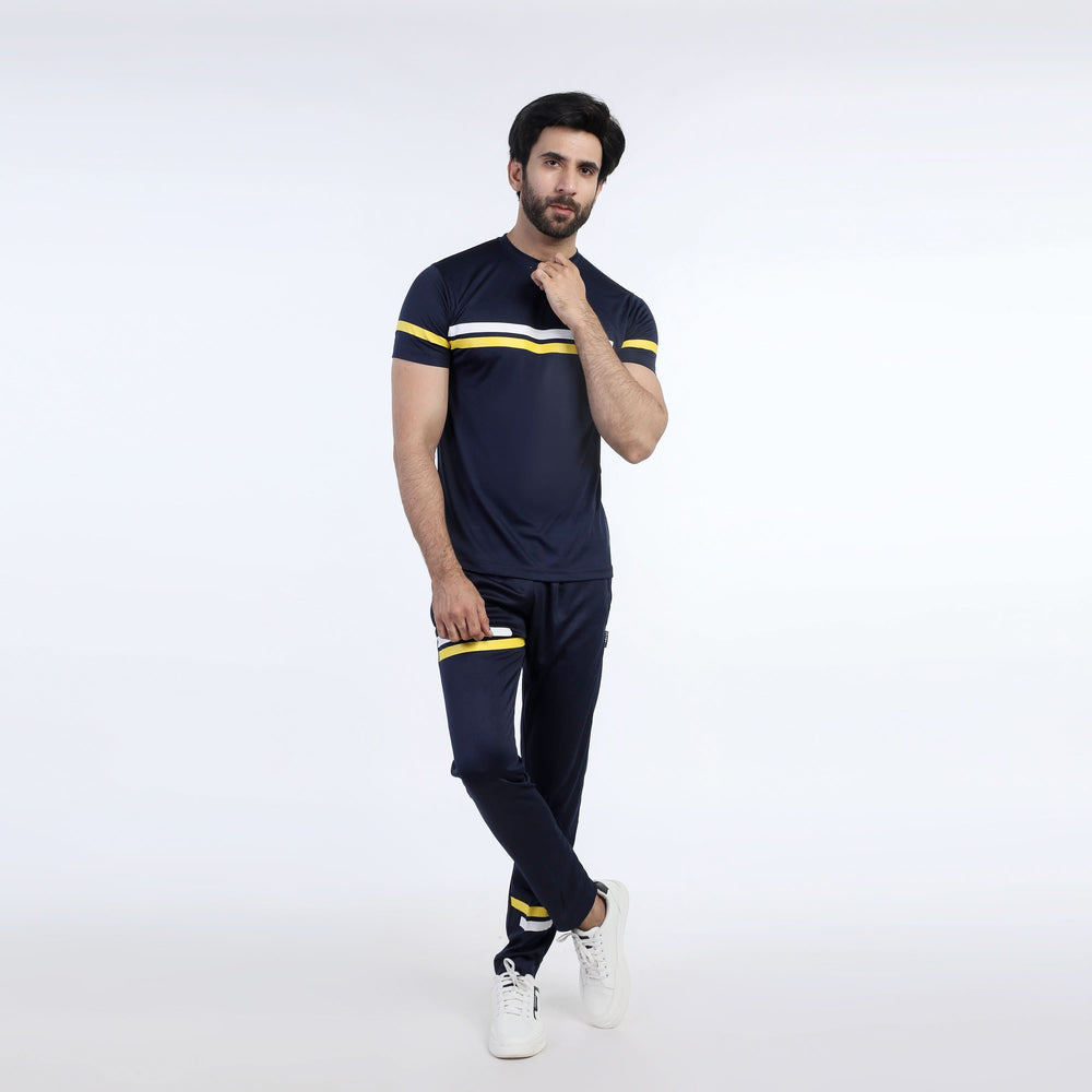 Men's Fancy Track Suit - Yellow, Men's Track Suits, Chase Value, Chase Value