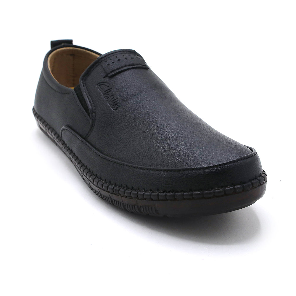 Clarke Leather Casual Shoes 2006/M282 - Black, Men's Casual Shoes, Chase Value, Chase Value