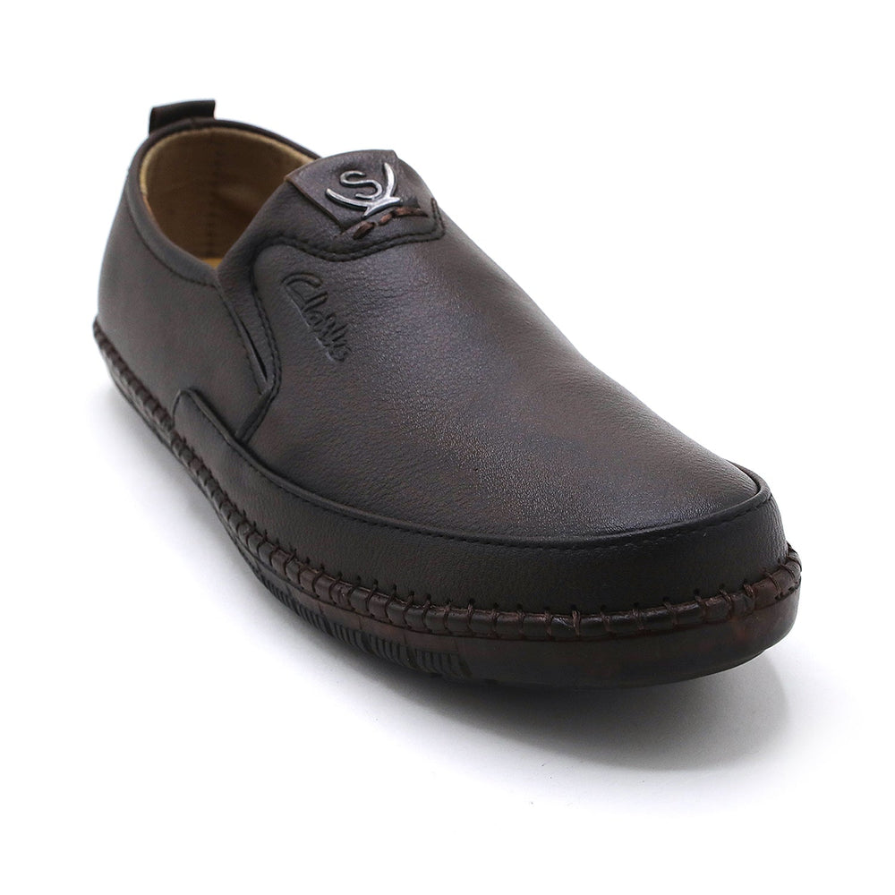 Clarke Leather Casual Shoes 2002/M280 - Brown, Men's Casual Shoes, Chase Value, Chase Value
