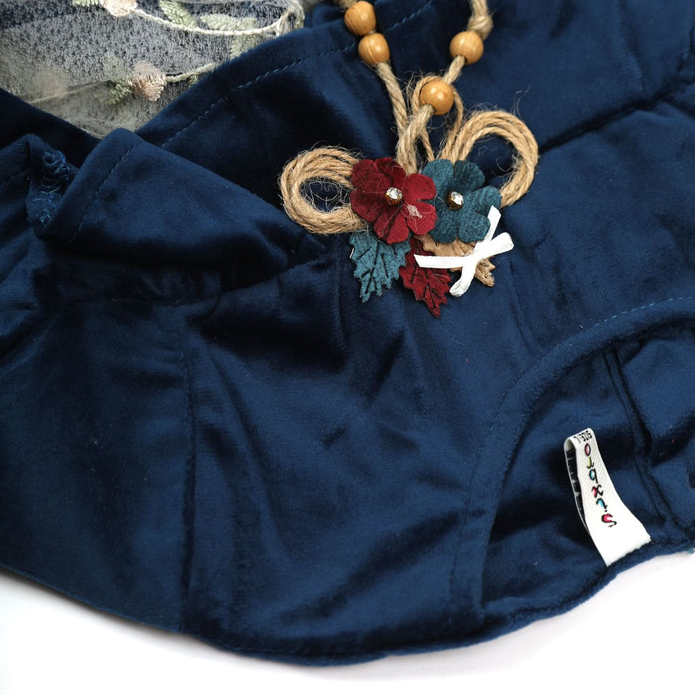 Girls Shalwar Suit - Steel Blue, Girls Shalwar Kameez, Chase Value, Chase Value