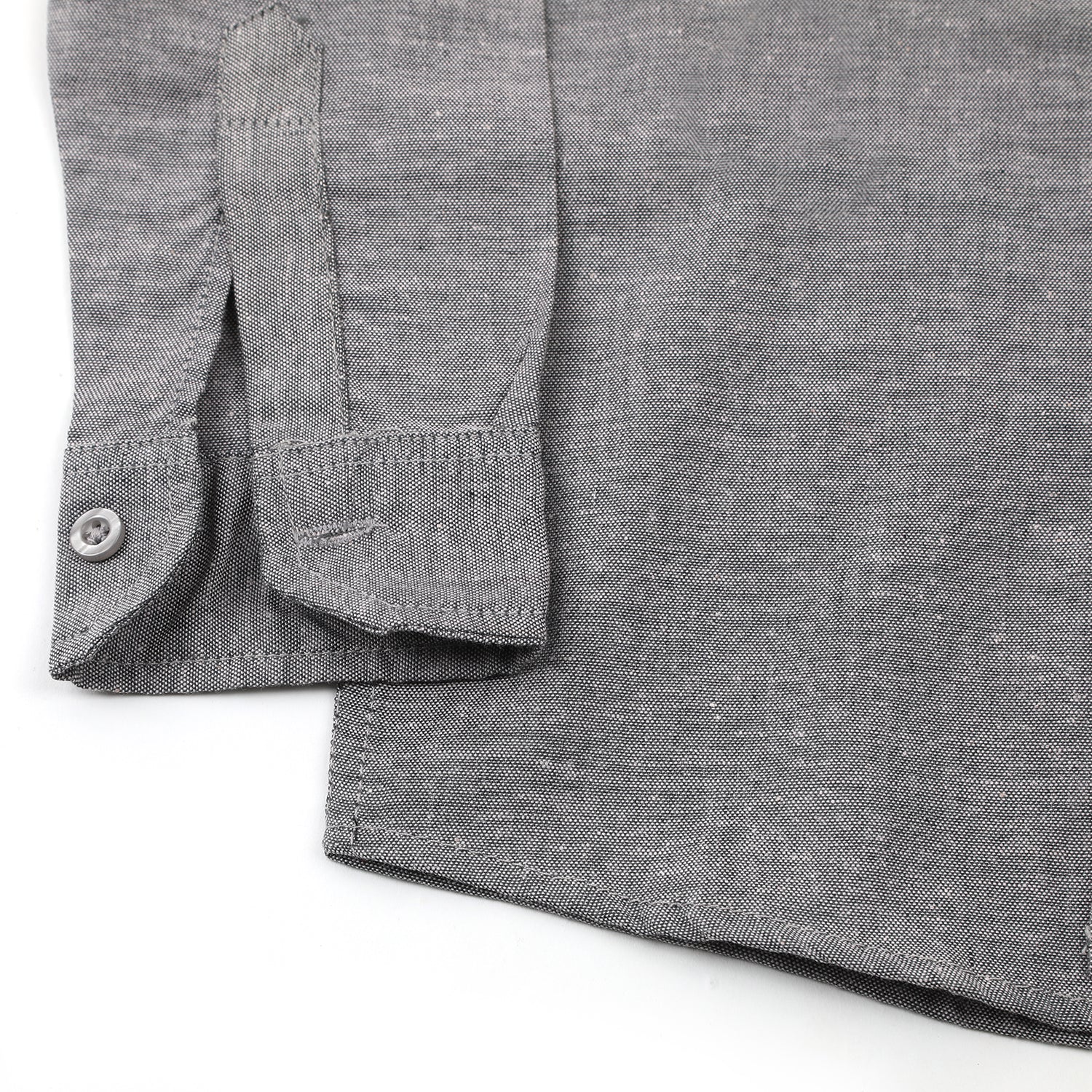 Boys Chambray Casual Full Sleeves Shirt - Dark Grey, Boys Shirts, Chase Value, Chase Value