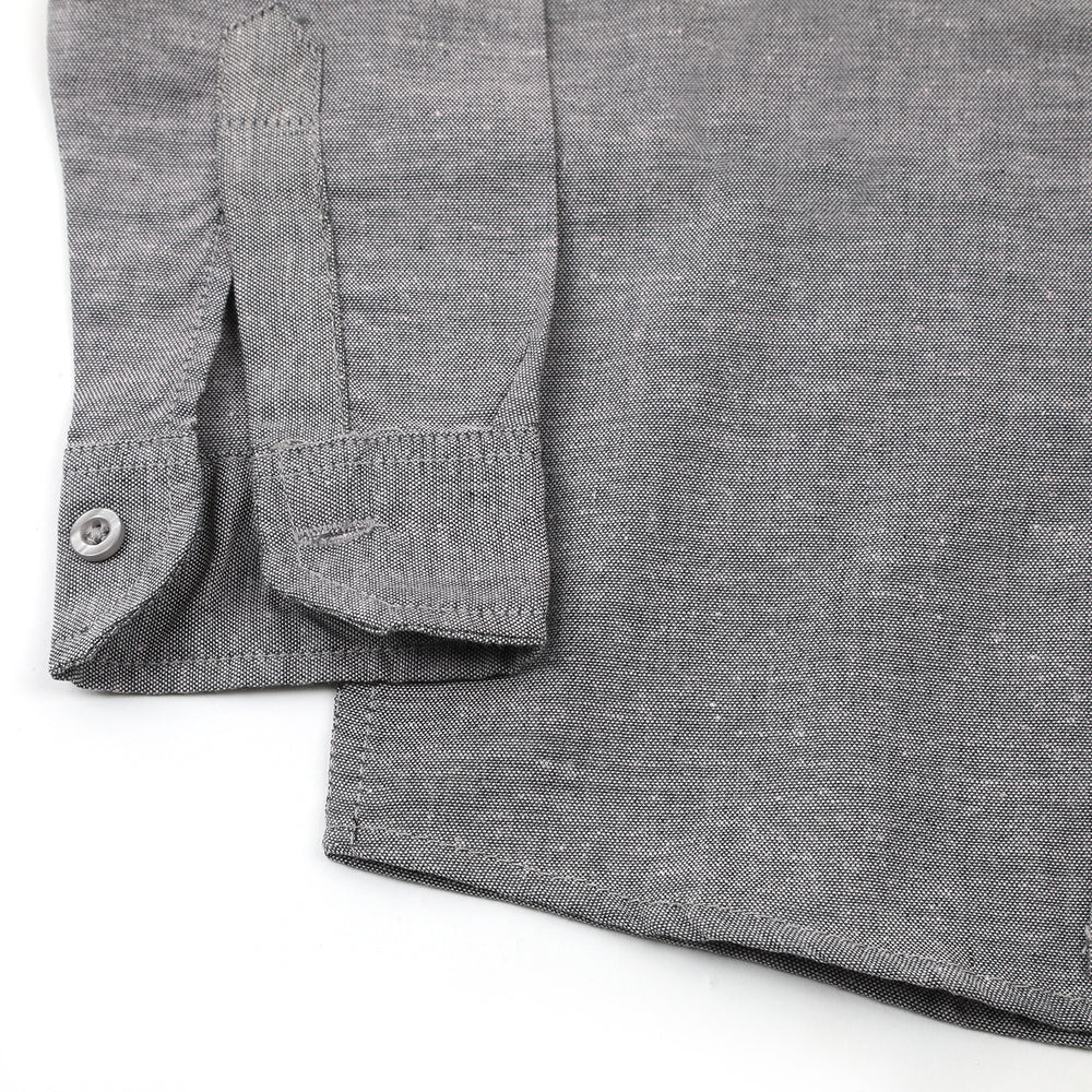 Boys Chambray Casual Full Sleeves Shirt - Dark Grey, Boys Shirts, Chase Value, Chase Value
