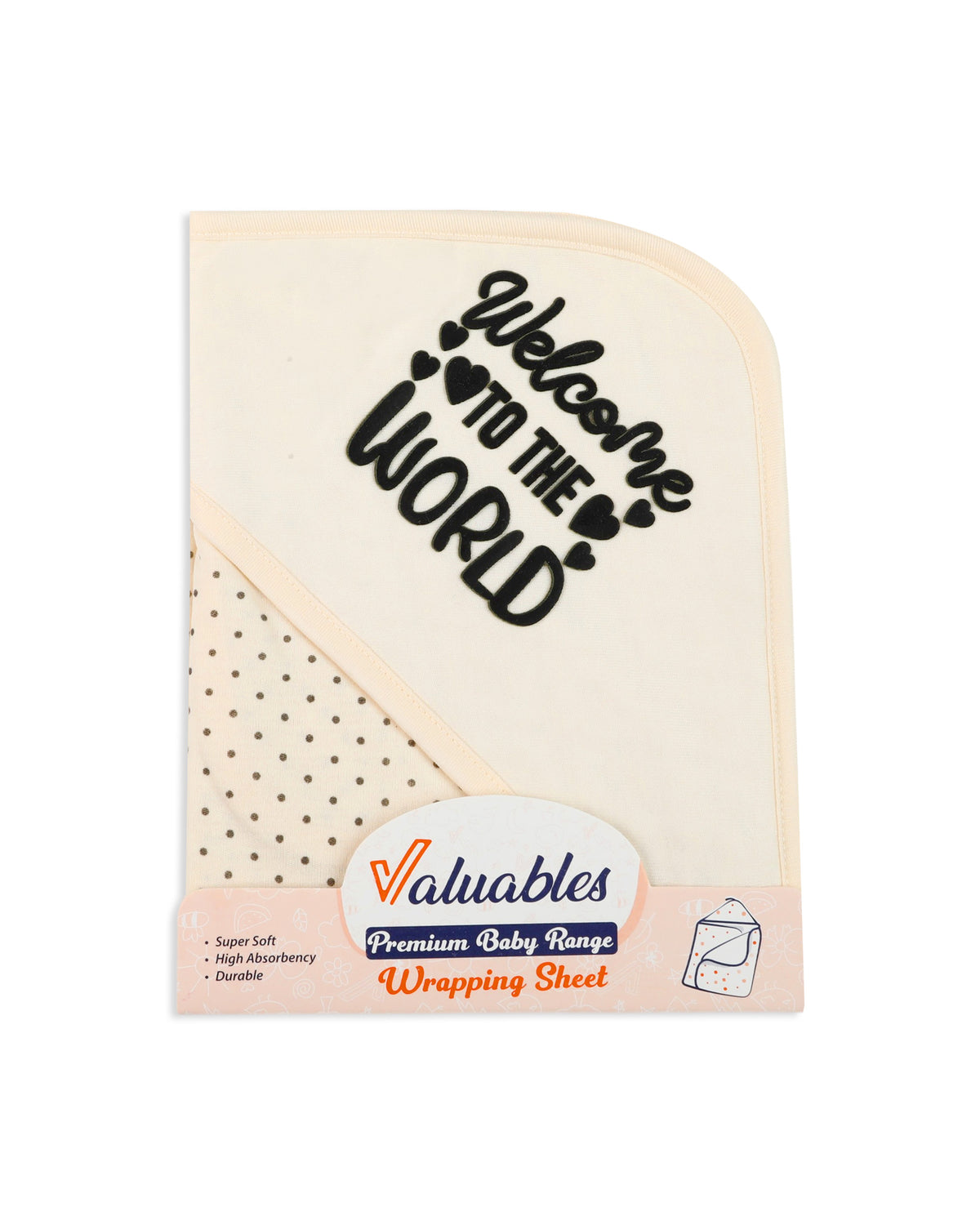 Valuables Baby Wrapping Sheet
