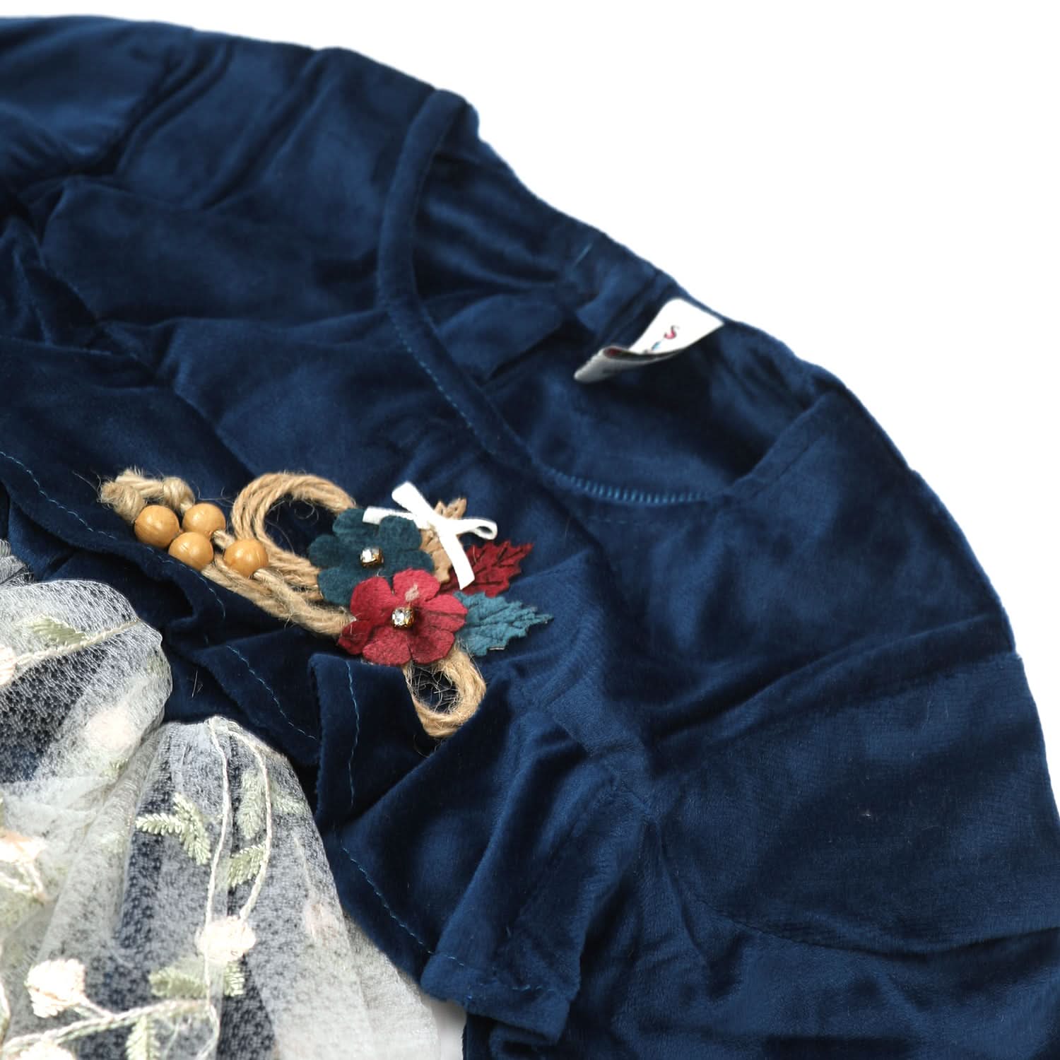Girls Shalwar Suit - Steel Blue, Girls Shalwar Kameez, Chase Value, Chase Value