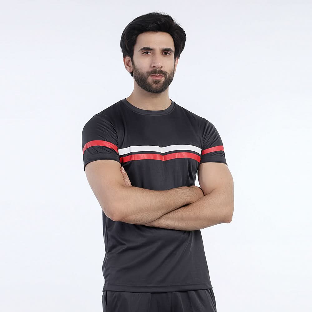 Men's Fancy Track Suit - Red, Men's Track Suits, Chase Value, Chase Value