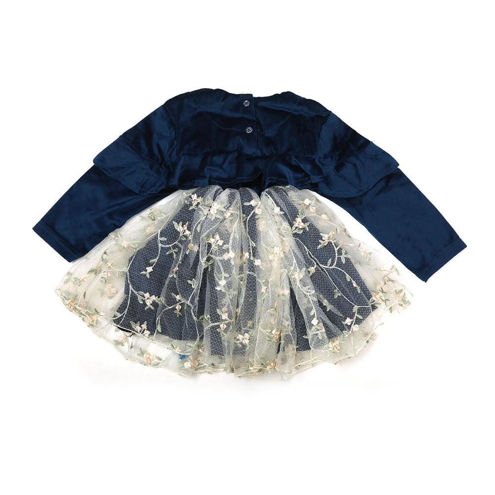 Girls Shalwar Suit - Steel Blue, Girls Shalwar Kameez, Chase Value, Chase Value