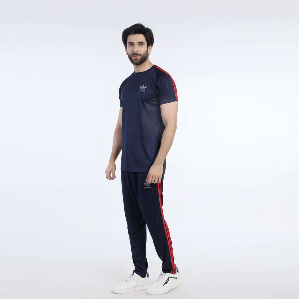 Men's Fancy Track Suit - Navy Blue, Men's Track Suits, Chase Value, Chase Value