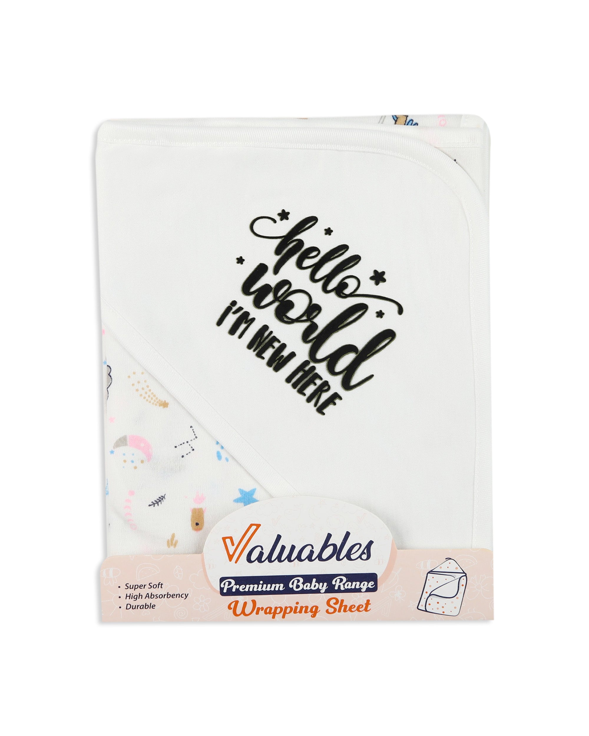 Valuables Baby Wrapping Sheet