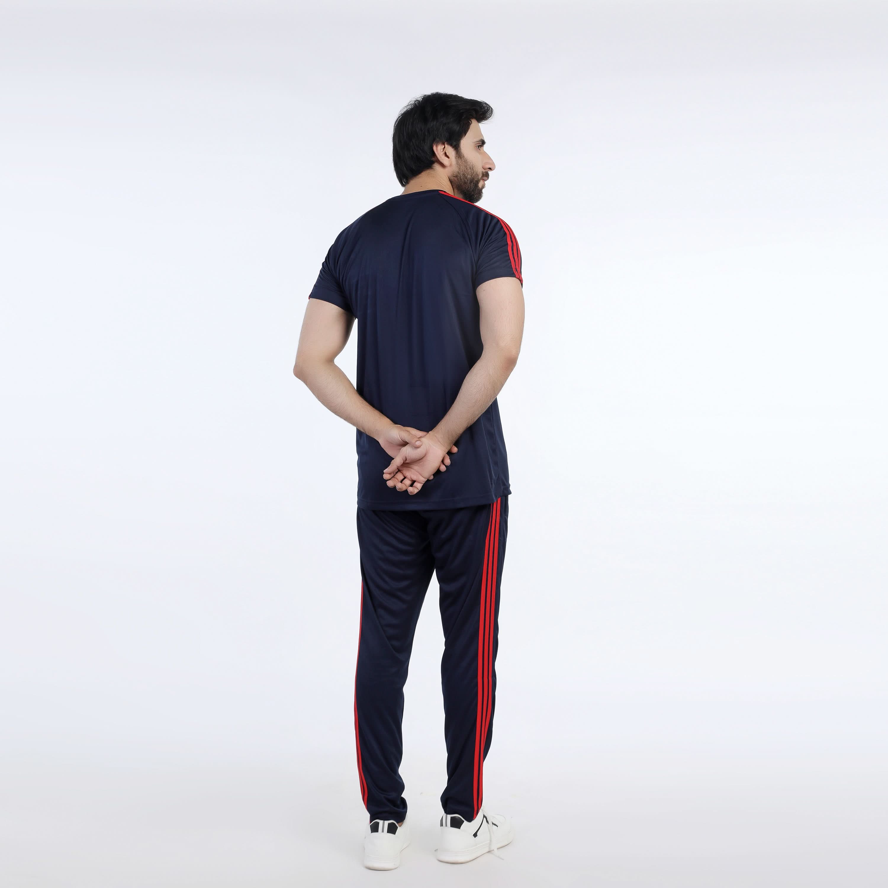 Men's Fancy Track Suit - Navy Blue, Men's Track Suits, Chase Value, Chase Value