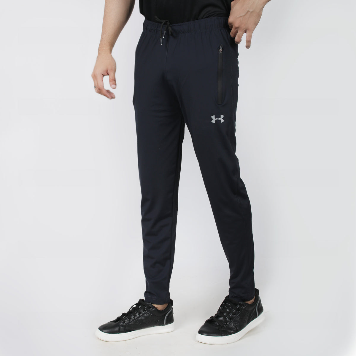 Men's Nylon Trouser - Navy Blue, Men's Lowers & Sweatpants, Chase Value, Chase Value