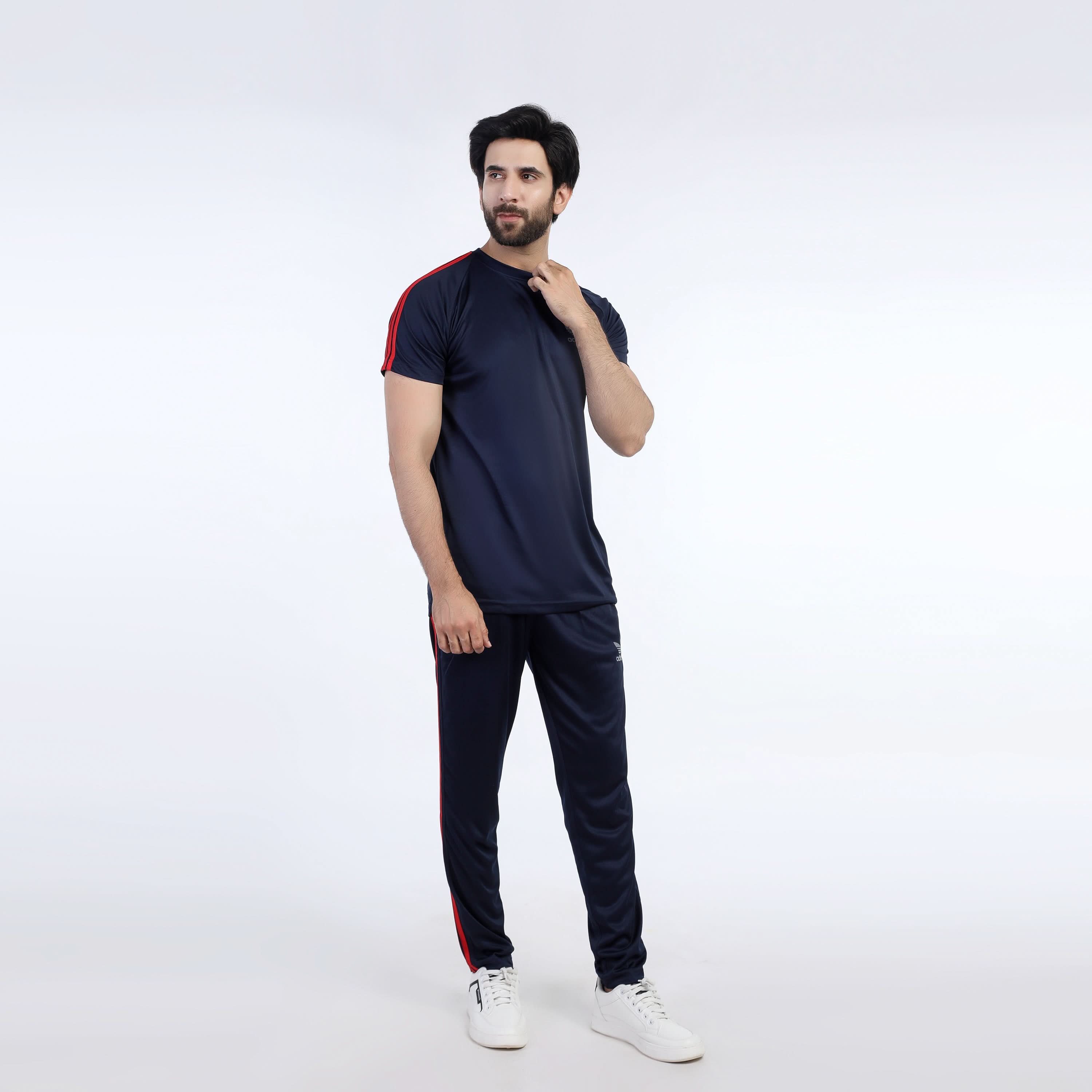 Men's Fancy Track Suit - Navy Blue, Men's Track Suits, Chase Value, Chase Value