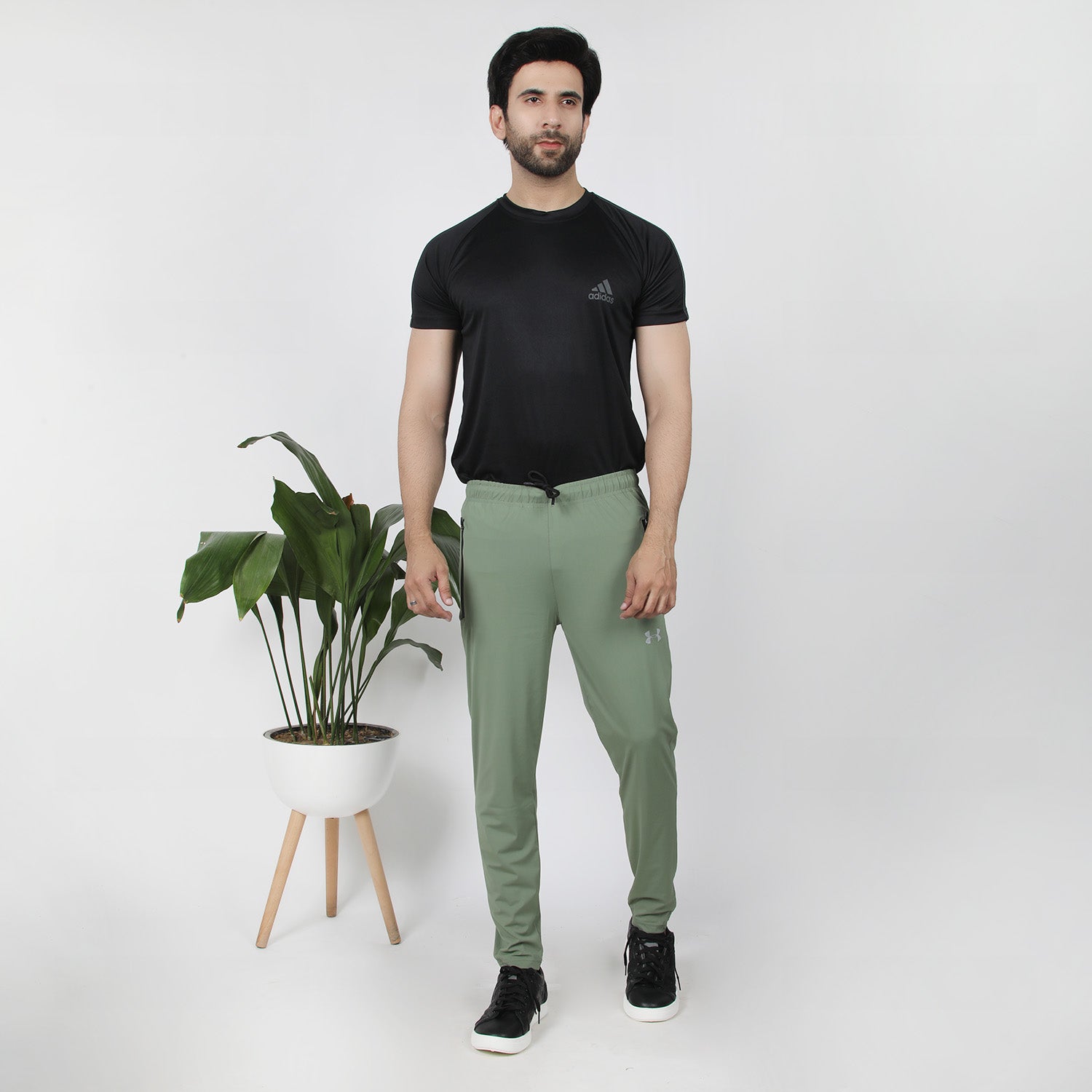 Men's Nylon Trouser - Green, Men's Lowers & Sweatpants, Chase Value, Chase Value