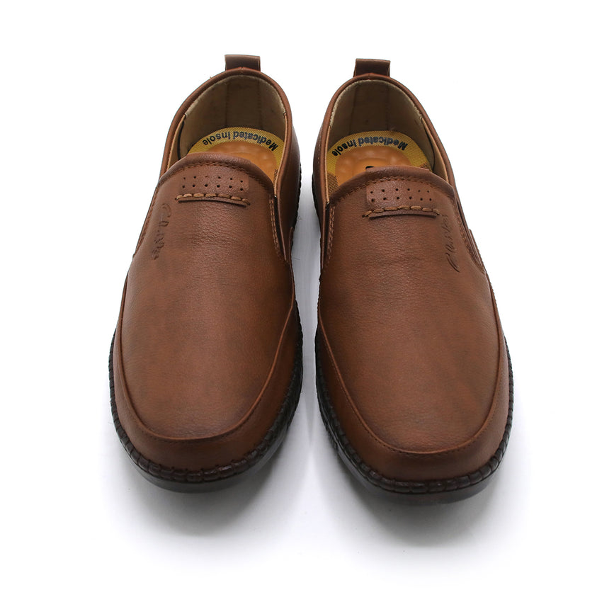 Men's Casual Shoes - Mustard