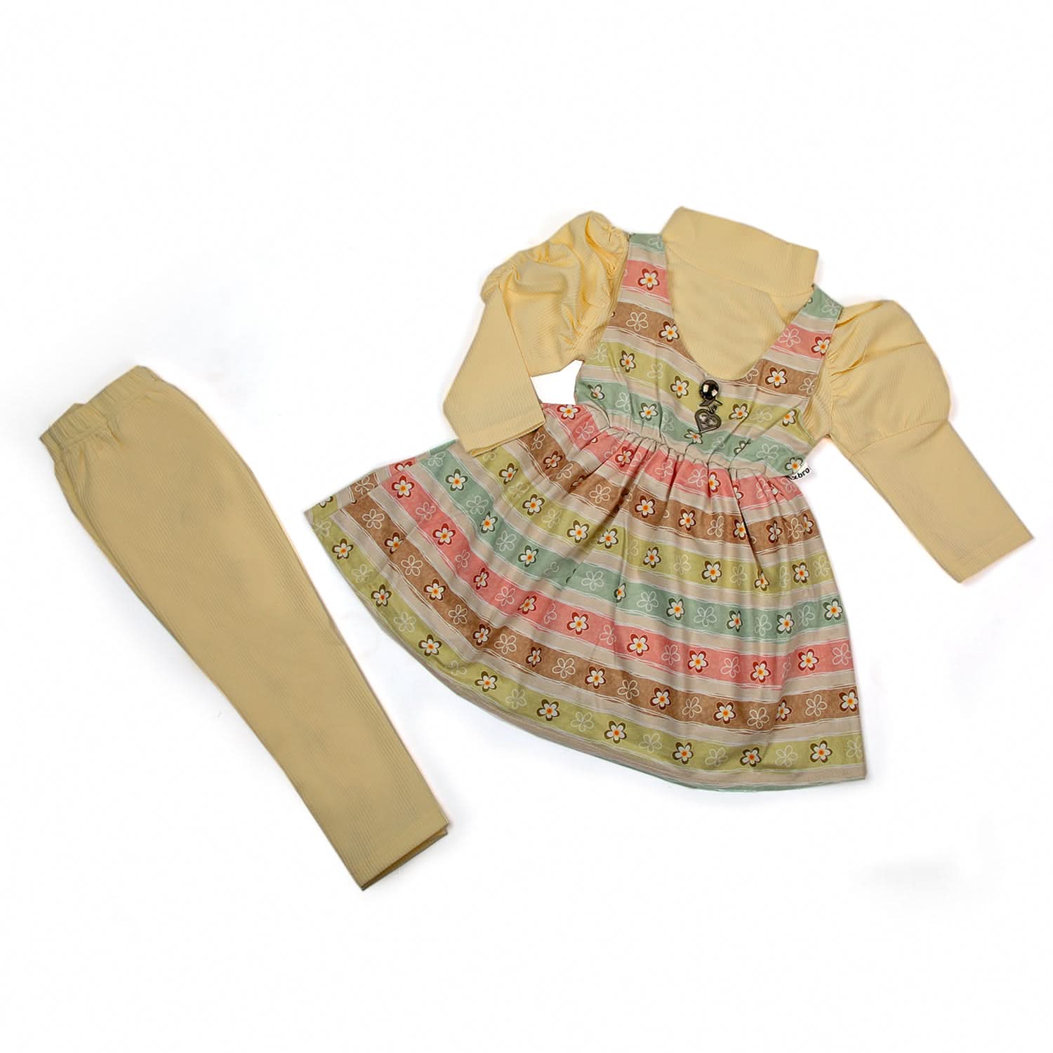 Girls Shalwar Suit - Fawn, Girls Shalwar Kameez, Chase Value, Chase Value