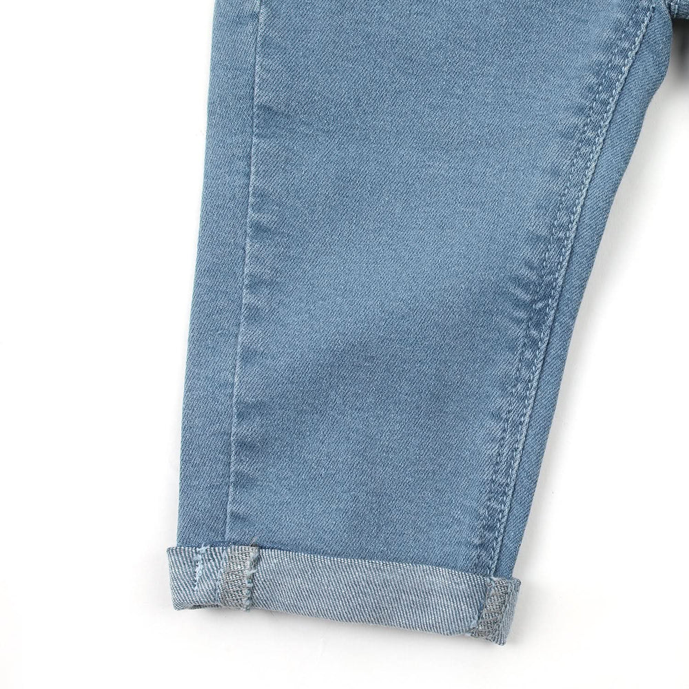 Eminent Newborn Girls Denim Pant - Ice Blue, Newborn Girls Shorts Skirts & Pants, Eminent, Chase Value