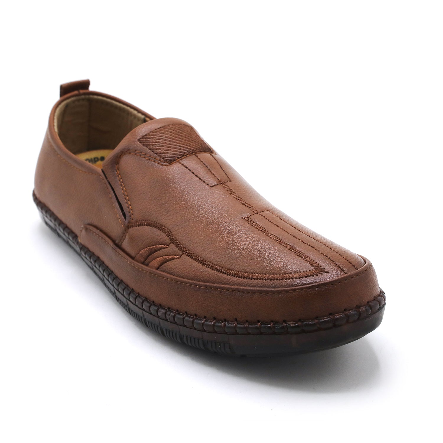 Clarke Leather Casual Shoes 2005/M281 - Mustard, Men's Casual Shoes, Chase Value, Chase Value