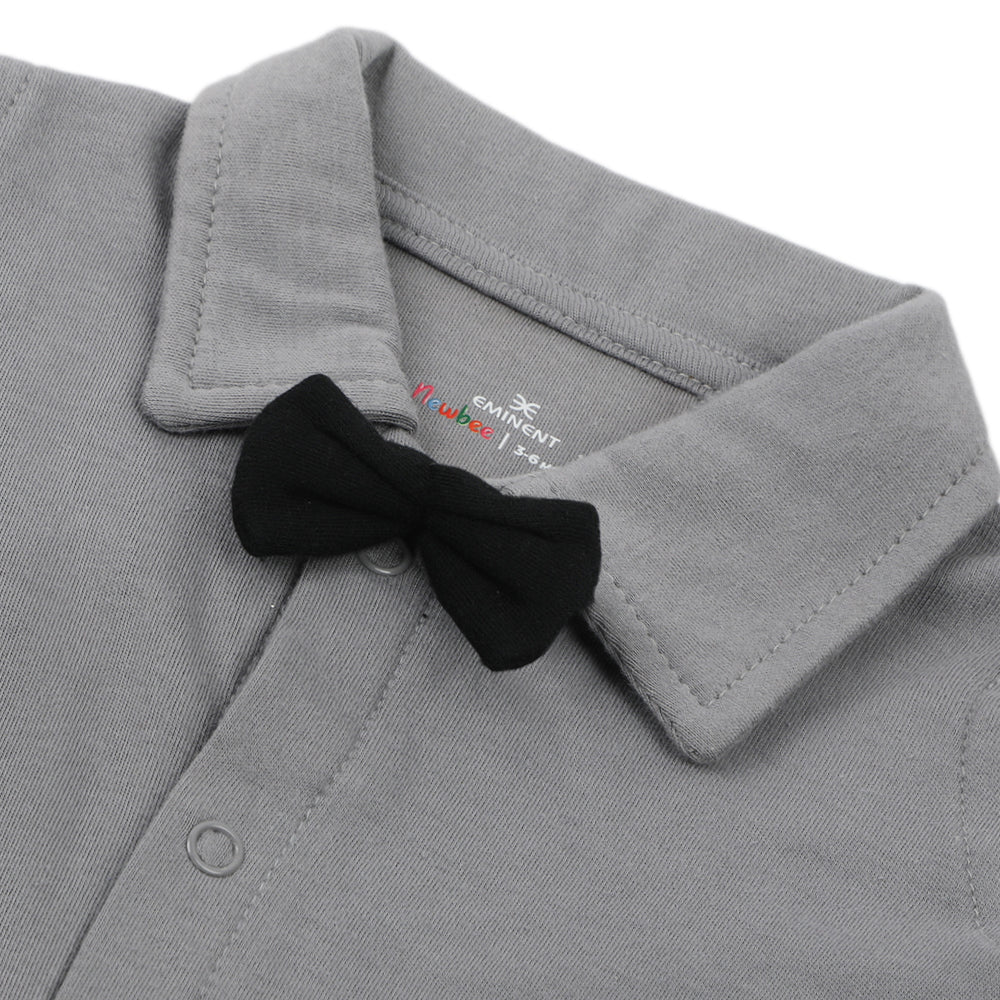 Eminent Newborn Boys Full Sleeves Romper - Black, Newborn Boys Rompers, Eminent, Chase Value