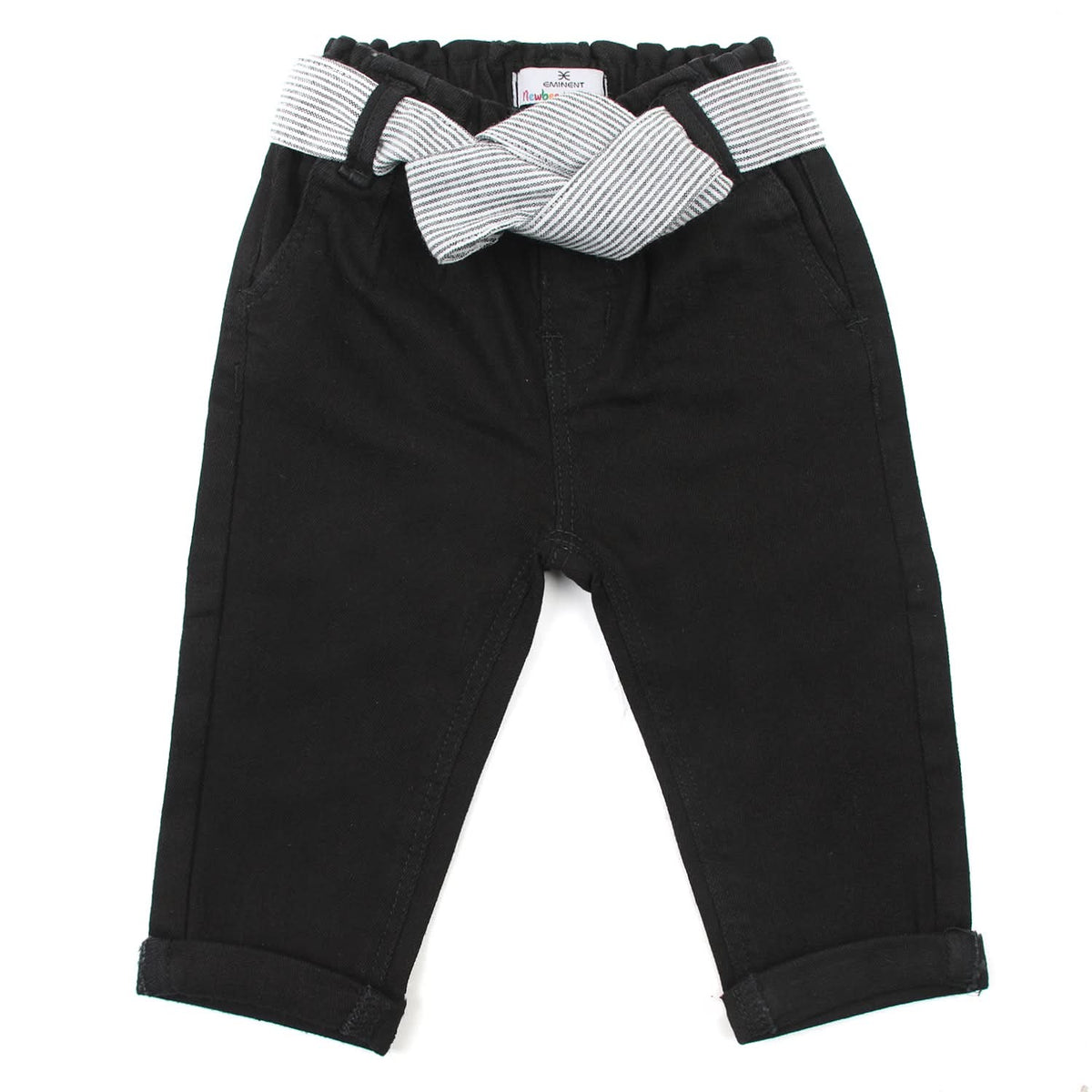 Eminent Newborn Girls Denim Pant - Black, Newborn Girls Shorts Skirts & Pants, Eminent, Chase Value