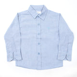 Boys Chambray Casual Full Sleeves Shirt - Light Blue, Boys Shirts, Chase Value, Chase Value
