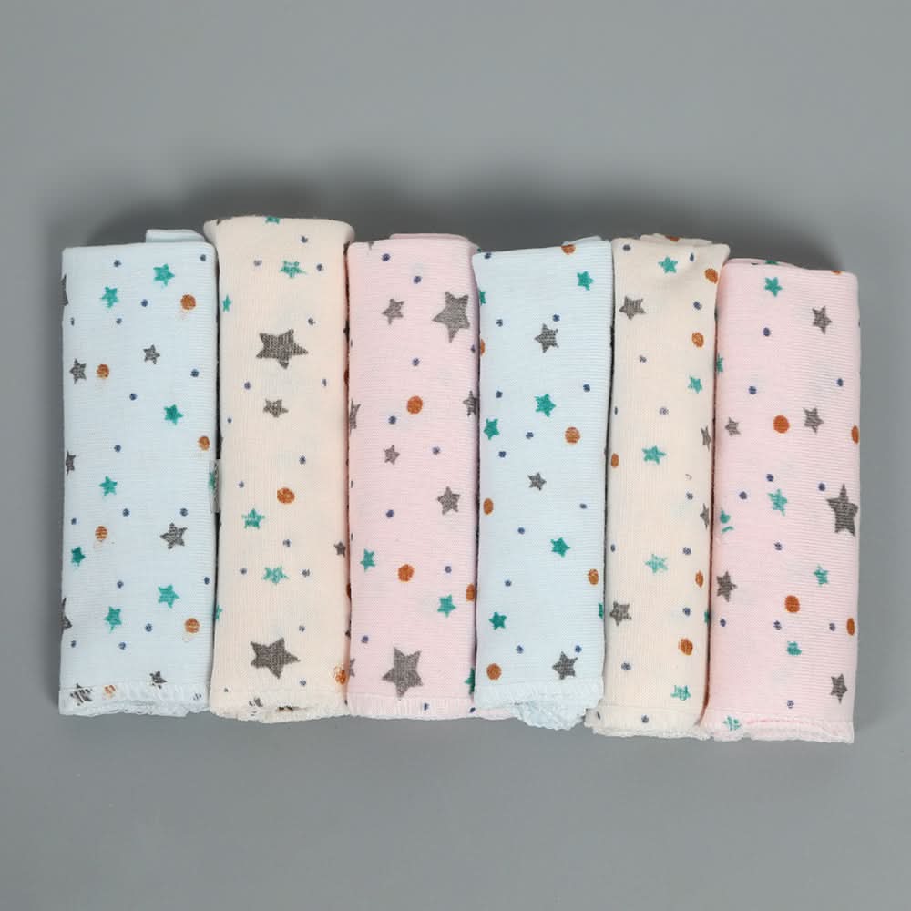 Valuable Roll Face Towel Pack of 6 - Multi Color, Face Towels, Chase Value, Chase Value