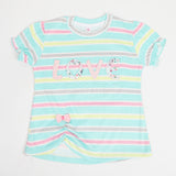 Girls Western Top - Cyan, Girls Tops, Chase Value, Chase Value