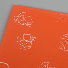Plastic Sheet Large - Orange