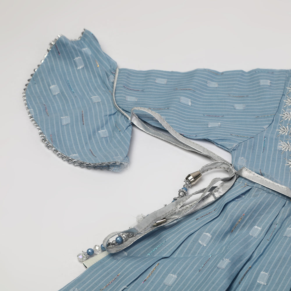 Girls Shalwar Suits - Blue, Girls Shalwar Kameez, Chase Value, Chase Value