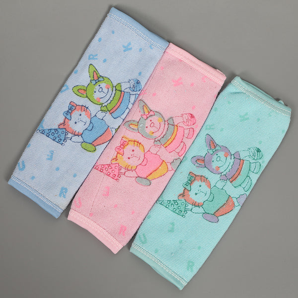 Newborn Face Towel Pack of 3 - Multi Color
